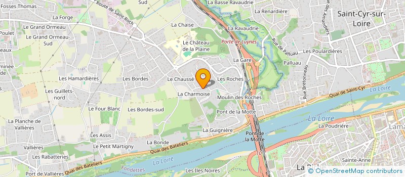 localisation de l'entreprise MONSIEUR THIERRY REYNIER à FONDETTES