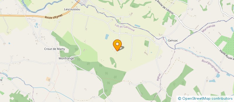 localisation de l'entreprise MONSIEUR THIERRY RIALLAND  AGNAC