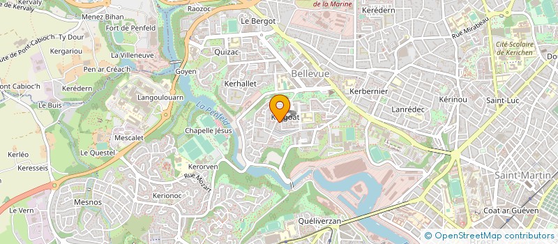 localisation de l'entreprise MONSIEUR THIERRY RIALLAND à BREST