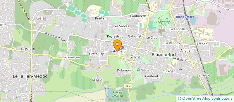 localisation de l'entreprise MONSIEUR THIERRY RICARTE à BLANQUEFORT
