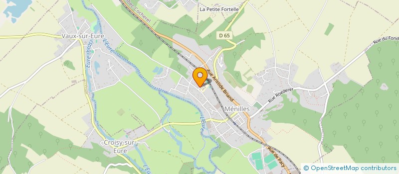 localisation de l'entreprise MONSIEUR THIERRY RICHARD  MENILLES