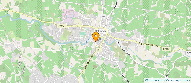 localisation de l'entreprise MONSIEUR THIERRY RICHAUD à MAZAN