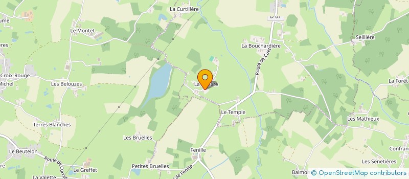 localisation de l'entreprise MONSIEUR THIERRY RICHONNIER  MONTREVEL-EN-BRESSE