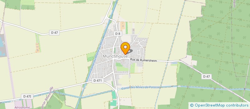 localisation de l'entreprise MONSIEUR THIERRY RIFFENACH  MUNCHHOUSE