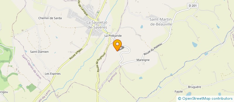 localisation de l'entreprise MONSIEUR THIERRY RIGOLLET à SAINT-MARTIN-DE-BEAUVILLE