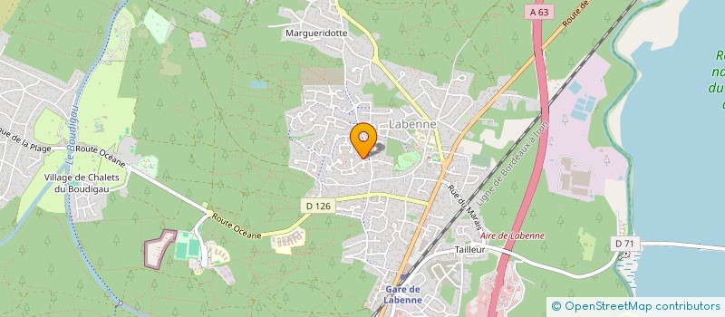 localisation de l'entreprise MONSIEUR THIERRY RIME à LABENNE