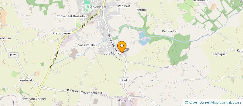 localisation de l'entreprise MONSIEUR THIERRY RISTAT  PENVENAN