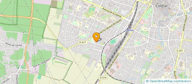 localisation de l'entreprise MONSIEUR THIERRY RITZENTHALER  COLMAR