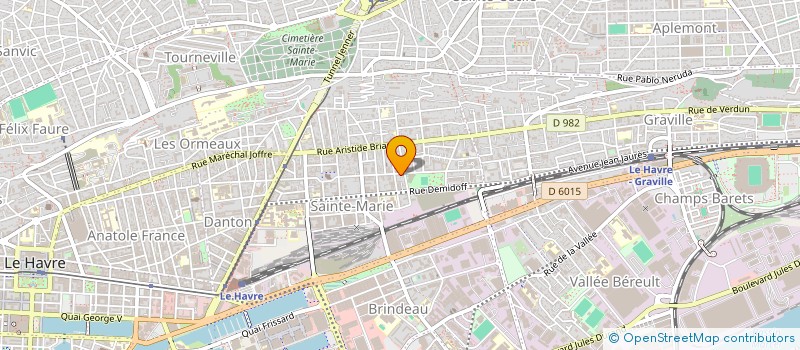 localisation de l'entreprise MONSIEUR THIERRY RIVIER à LE HAVRE