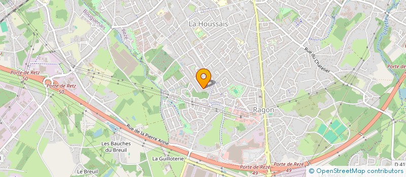 localisation de l'entreprise MONSIEUR THIERRY RIVIERE à REZE