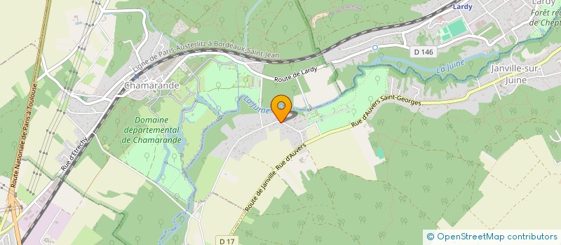 localisation de l'entreprise MONSIEUR THIERRY RIVOAL  JANVILLE-SUR-JUINE