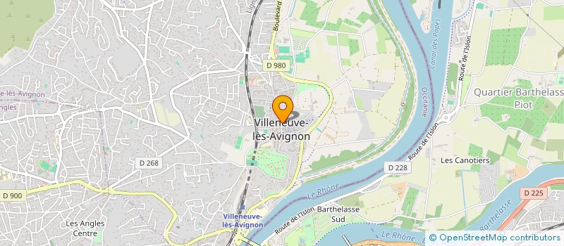 localisation de l'entreprise MONSIEUR THIERRY RIZO  VILLENEUVE-LES-AVIGNON