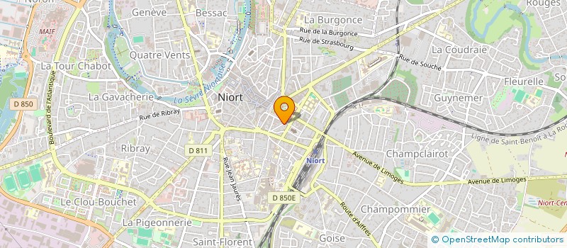 localisation de l'entreprise MONSIEUR THIERRY RIZZO à NIORT