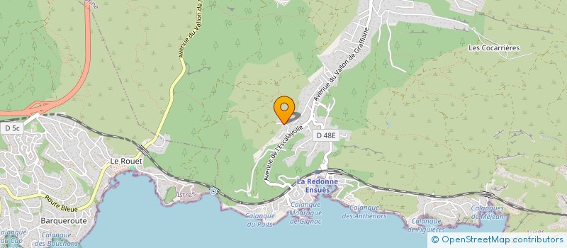 localisation de l'entreprise MONSIEUR THIERRY ROBELIN  ENSUES-LA-REDONNE