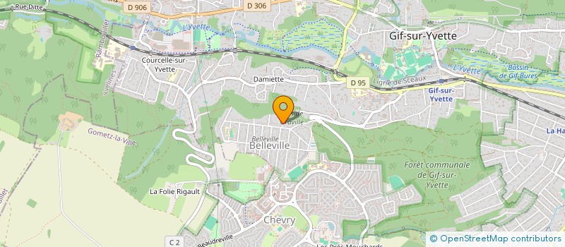 localisation de l'entreprise MONSIEUR THIERRY ROBERT GARAULT  GIF-SUR-YVETTE