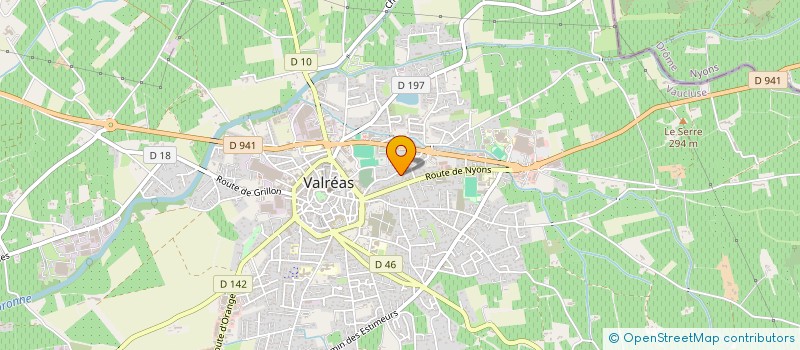 localisation de l'entreprise MONSIEUR THIERRY ROBILLARD à VALREAS