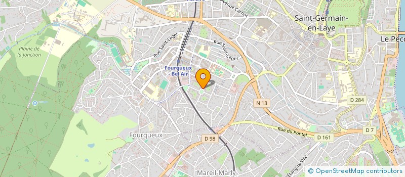 localisation de l'entreprise MONSIEUR THIERRY ROBIN à SAINT-GERMAIN-EN-LAYE