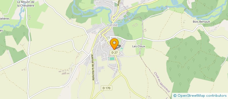 localisation de l'entreprise MONSIEUR THIERRY ROBIN  LATILLE