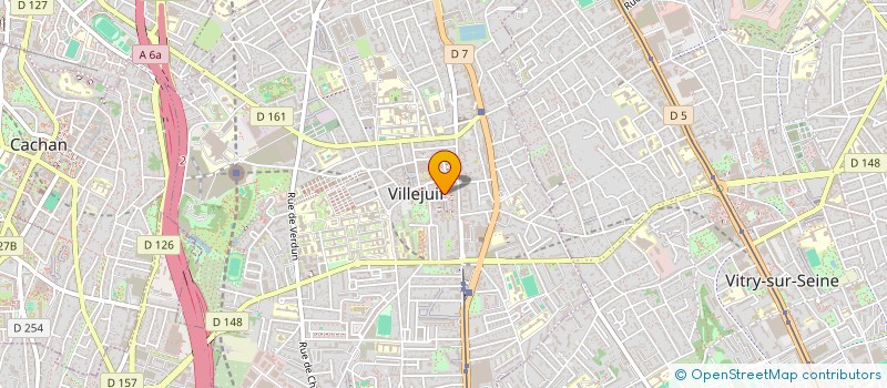 localisation de l'entreprise MONSIEUR THIERRY ROBIN à VILLEJUIF