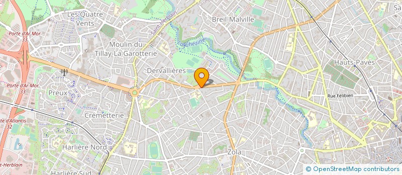 localisation de l'entreprise MONSIEUR THIERRY ROBIN à NANTES