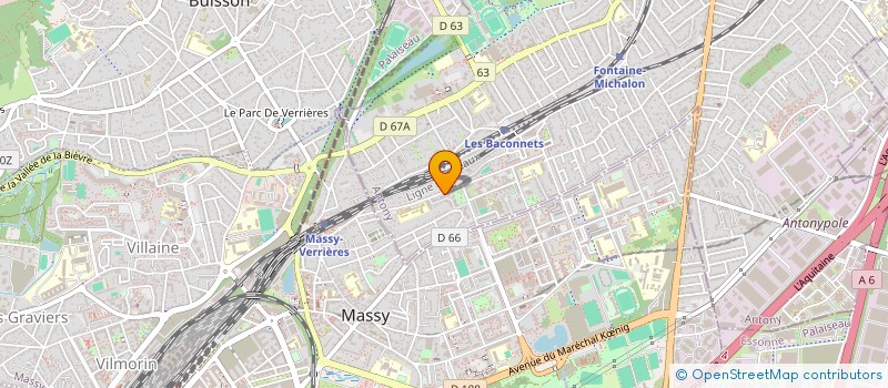 localisation de l'entreprise MONSIEUR THIERRY ROBIN à ANTONY