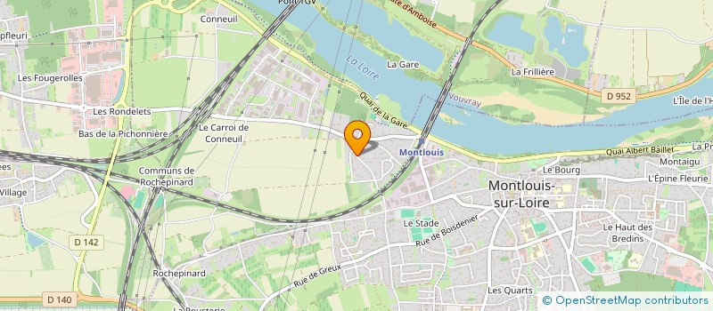 localisation de l'entreprise MONSIEUR THIERRY ROBIN  MONTLOUIS-SUR-LOIRE