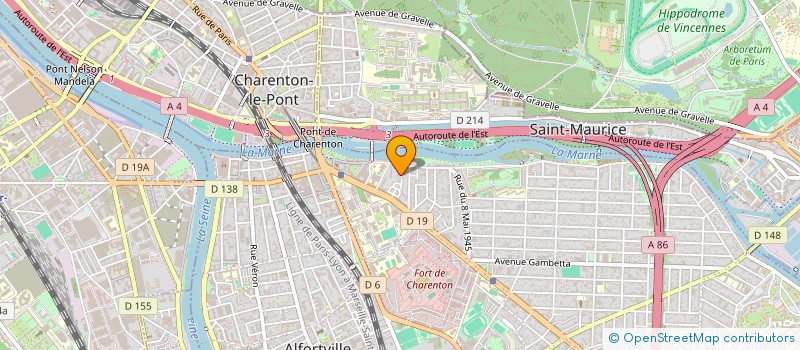 localisation de l'entreprise MONSIEUR THIERRY ROBIN  MAISONS-ALFORT