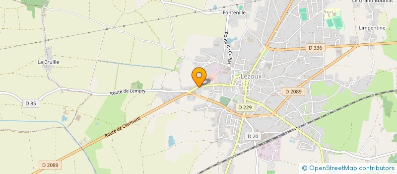 localisation de l'entreprise MONSIEUR THIERRY ROCHE  LEZOUX