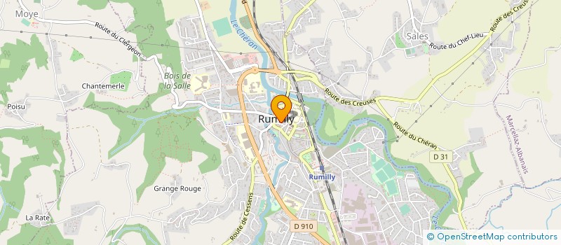 localisation de l'entreprise MONSIEUR THIERRY ROCHE  RUMILLY