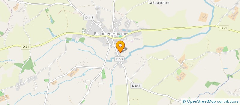 localisation de l'entreprise MONSIEUR THIERRY ROCHER à BELLOU-EN-HOULME