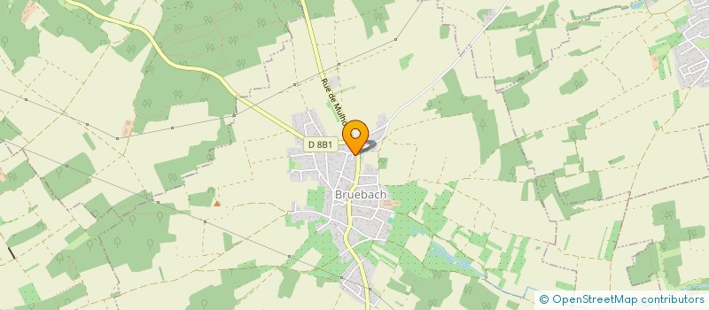 localisation de l'entreprise MONSIEUR THIERRY ROCHET  BRUEBACH