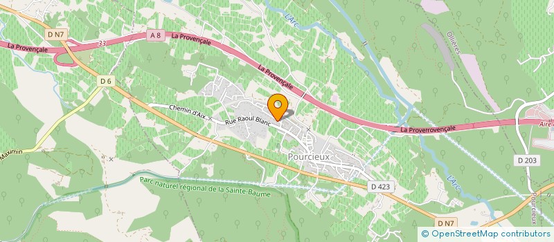 localisation de l'entreprise MONSIEUR THIERRY-RODOPHE MICELI  POURCIEUX