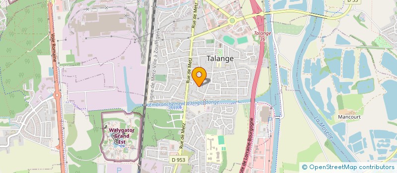 localisation de l'entreprise MONSIEUR THIERRY ROGER à TALANGE