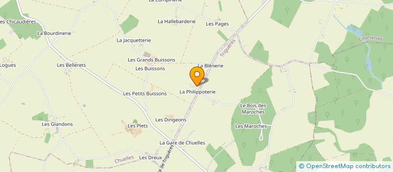 localisation de l'entreprise MONSIEUR THIERRY ROGER PERRET à CHUELLES