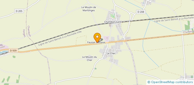 localisation de l'entreprise MONSIEUR THIERRY ROI  CHAMBON