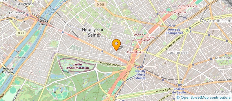 localisation de l'entreprise MONSIEUR THIERRY ROLAND TABI AGBOR à NEUILLY-SUR-SEINE