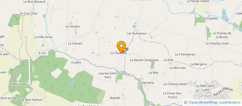 localisation de l'entreprise MONSIEUR THIERRY ROLDAN  LA CHAPELLE-CHAUSSEE