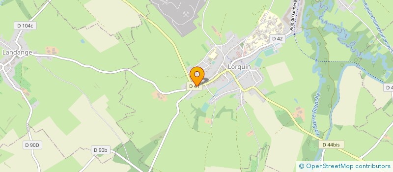 localisation de l'entreprise MONSIEUR THIERRY ROMAC  LORQUIN