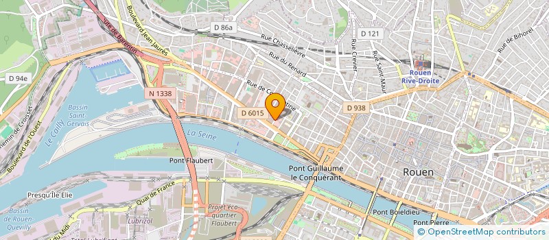 localisation de l'entreprise MONSIEUR THIERRY ROMAIN à ROUEN