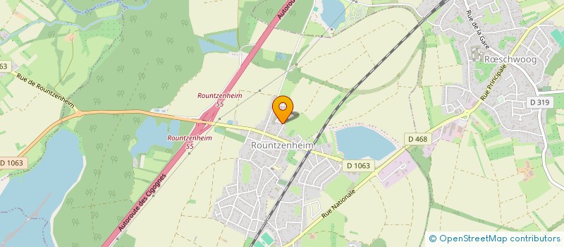 localisation de l'entreprise MONSIEUR THIERRY ROMANG  RSCHWOOG