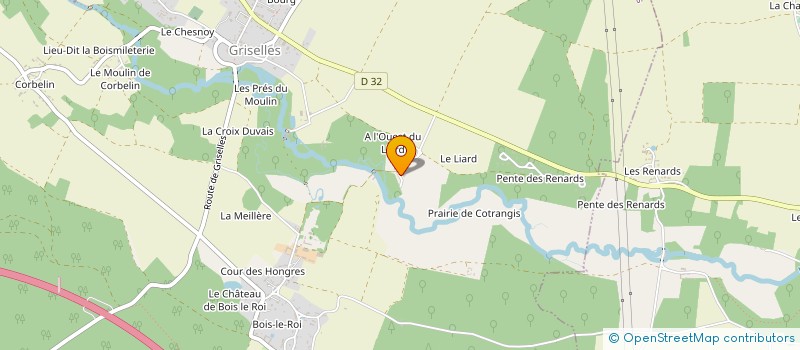 localisation de l'entreprise MONSIEUR THIERRY RONDEAU à GRISELLES