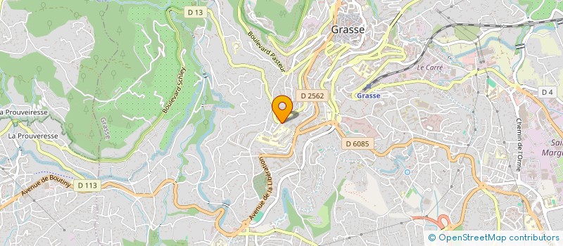 localisation de l'entreprise MONSIEUR THIERRY RONDELLI à GRASSE