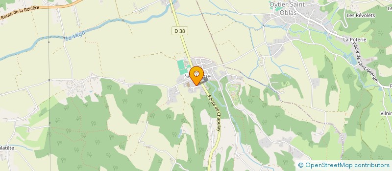 localisation de l'entreprise MONSIEUR THIERRY RONDET  SEPTEME