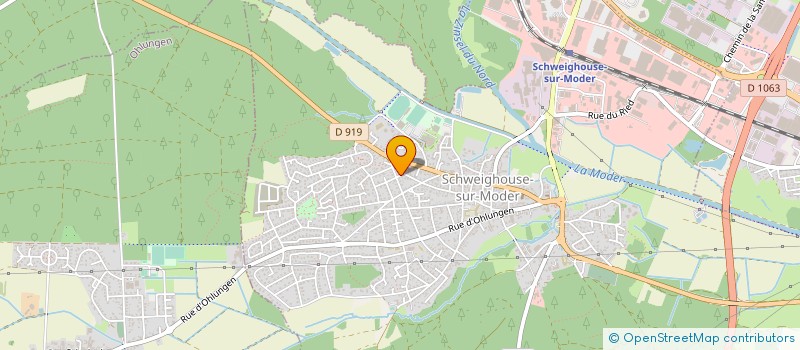 localisation de l'entreprise MONSIEUR THIERRY ROOS  SCHWEIGHOUSE-SUR-MODER