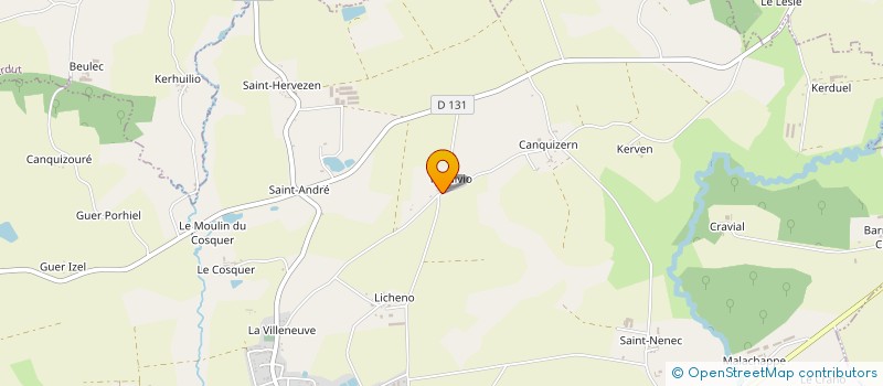 localisation de l'entreprise MONSIEUR THIERRY ROPERCH  LIGNOL