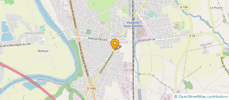 localisation de l'entreprise MONSIEUR THIERRY ROSE  VEAUCHE