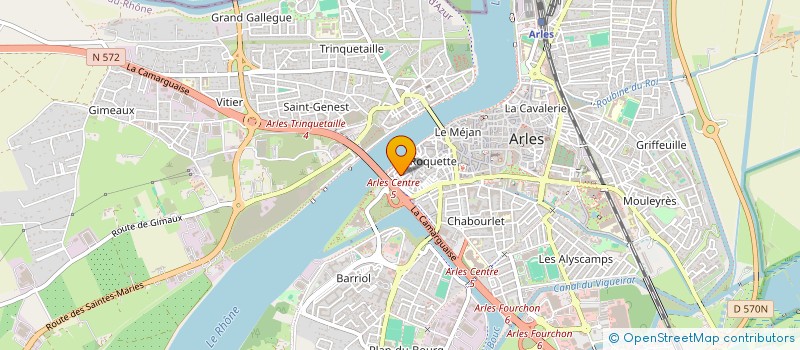 localisation de l'entreprise MONSIEUR THIERRY ROSE  ARLES