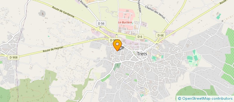 localisation de l'entreprise MONSIEUR THIERRY ROSTANG  TRETS