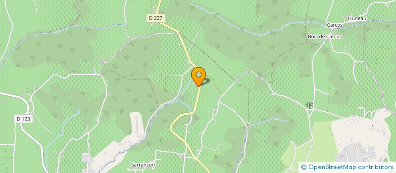 localisation de l'entreprise MONSIEUR THIERRY ROUAUD  CAUDROT