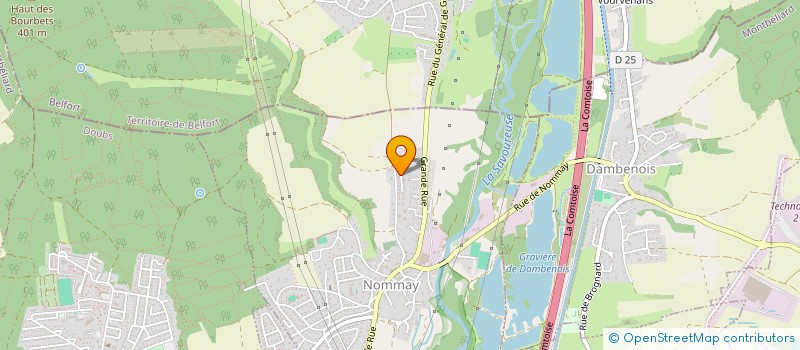 localisation de l'entreprise MONSIEUR THIERRY ROUAUX  NOMMAY